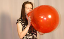 balloon blowing porn photo