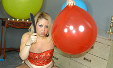 smoking fetish balloon popping